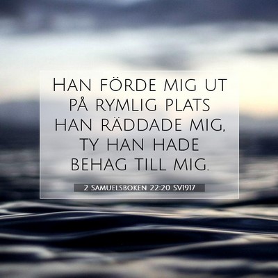 2 Samuelsboken 22:20 Bibelvers Förklarad