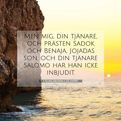 1 Kungaboken 1:26 Bibelvers Förklarad