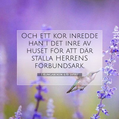 1 Kungaboken 6:19 Bibelvers Förklarad