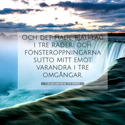 1 Kungaboken 7:4 Bibelvers Förklarad