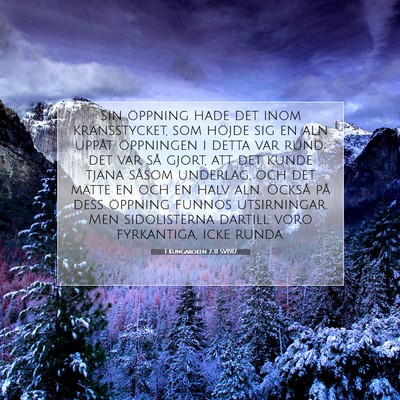 1 Kungaboken 7:31 Bibelvers Förklarad