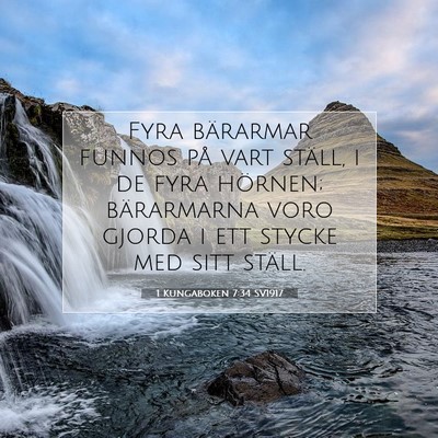 1 Kungaboken 7:34 Bibelvers Förklarad