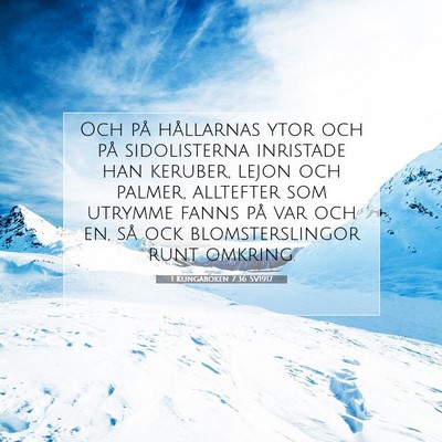 1 Kungaboken 7:36 Bibelvers Förklarad