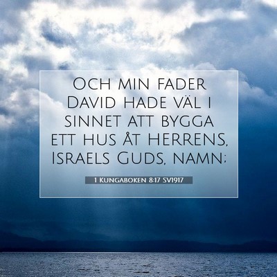 1 Kungaboken 8:17 Bibelvers Förklarad