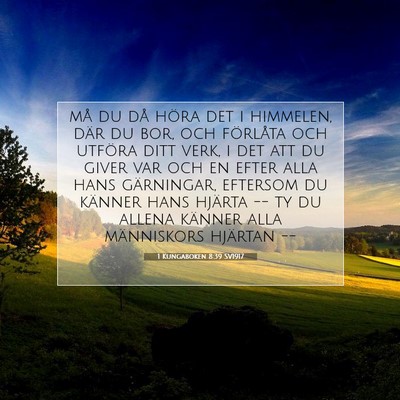 1 Kungaboken 8:39 Bibelvers Förklarad