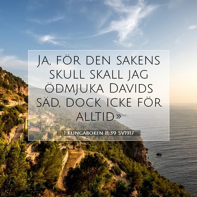 1 Kungaboken 11:39 Bibelvers Förklarad