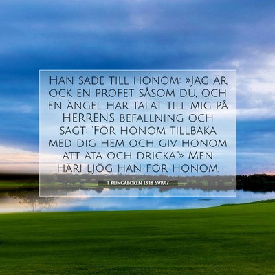 1 Kungaboken 13:18 Bibelvers Förklarad