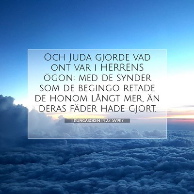 1 Kungaboken 14:22 Bibelvers Förklarad