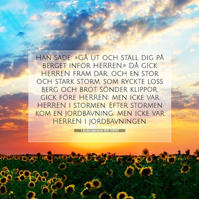 1 Kungaboken 19:11 Bibelvers Förklarad