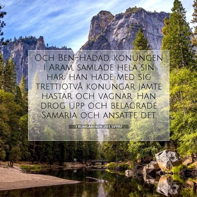 1 Kungaboken 20:1 Bibelvers Förklarad