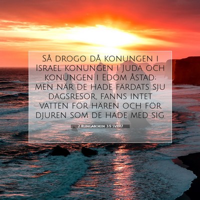 2 Kungaboken 3:9 Bibelvers Förklarad