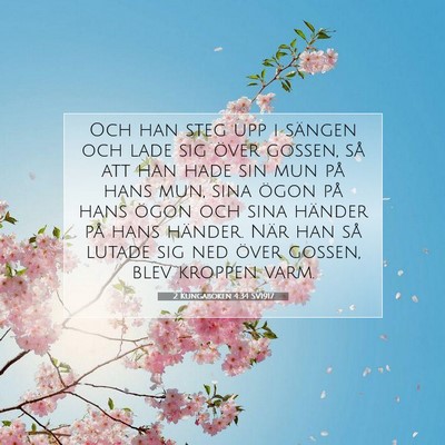 2 Kungaboken 4:34 Bibelvers Förklarad