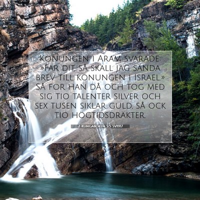 2 Kungaboken 5:5 SV1917 Bild av bibelvers