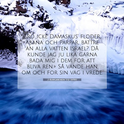 2 Kungaboken 5:12 Bibelvers Förklarad