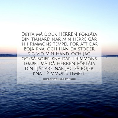 2 Kungaboken 5:18 Bibelvers Förklarad