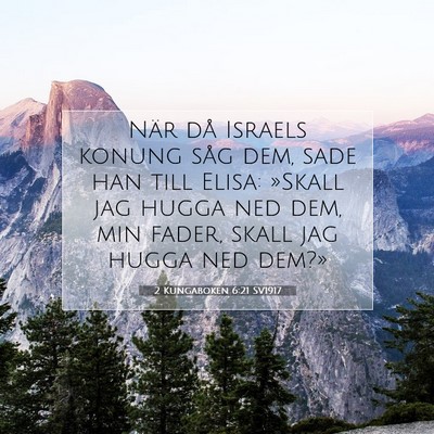 2 Kungaboken 6:21 Bibelvers Förklarad
