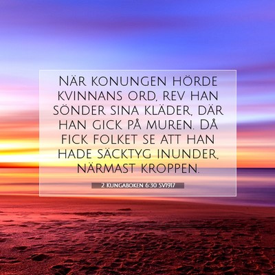 2 Kungaboken 6:30 Bibelvers Förklarad