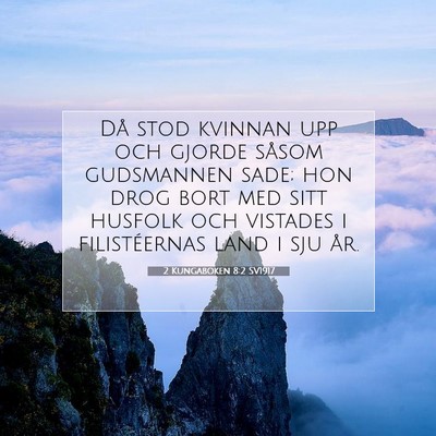 2 Kungaboken 8:2 Bibelvers Förklarad