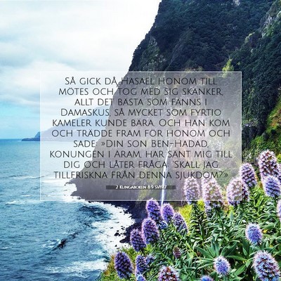2 Kungaboken 8:9 Bibelvers Förklarad