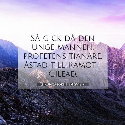 2 Kungaboken 9:4 Bibelvers Förklarad