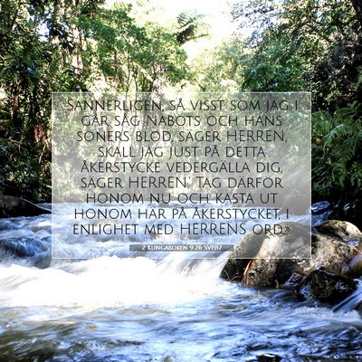 2 Kungaboken 9:26 SV1917 Bild av bibelvers