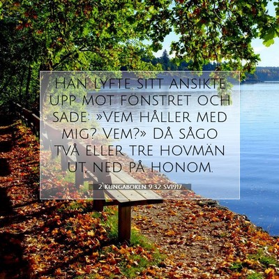 2 Kungaboken 9:32 SV1917 Bild av bibelvers