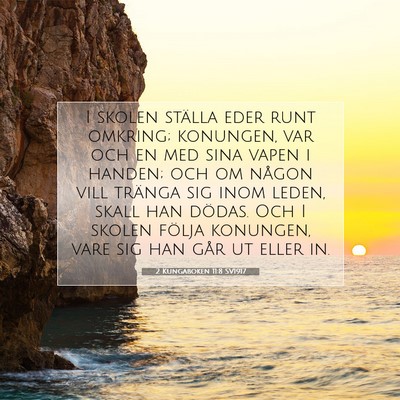 2 Kungaboken 11:8 Bibelvers Förklarad