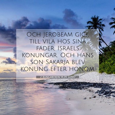 2 Kungaboken 14:29 Bibelvers Förklarad