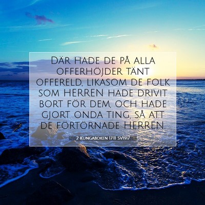 2 Kungaboken 17:11 Bibelvers Förklarad