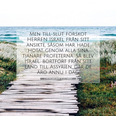 2 Kungaboken 17:23 SV1917 Bild av bibelvers