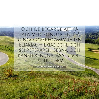 2 Kungaboken 18:18 Bibelvers Förklarad