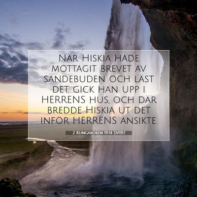 2 Kungaboken 19:14 Bibelvers Förklarad