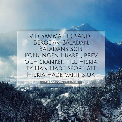 2 Kungaboken 20:12 Bibelvers Förklarad