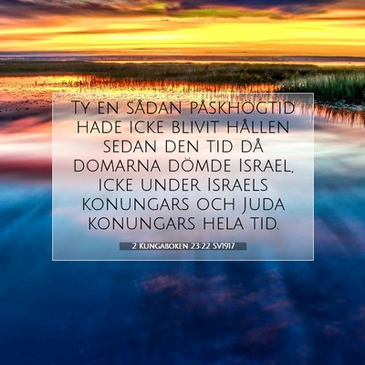 2 Kungaboken 23:22 Bibelvers Förklarad