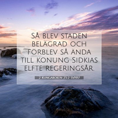 2 Kungaboken 25:2 Bibelvers Förklarad