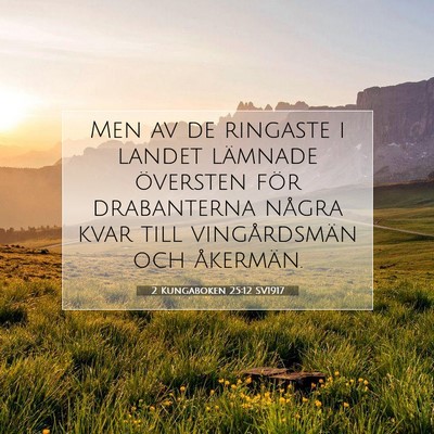 2 Kungaboken 25:12 Bibelvers Förklarad