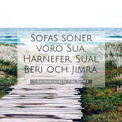 1 Krönikeboken 7:36 Bibelvers Förklarad