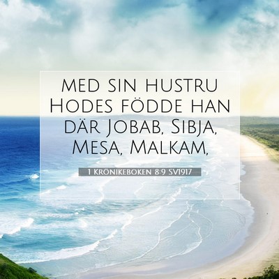 1 Krönikeboken 8:9 Bibelvers Förklarad