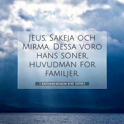 1 Krönikeboken 8:10 Bibelvers Förklarad