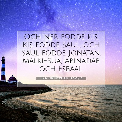 1 Krönikeboken 8:33 Bibelvers Förklarad