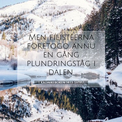 1 Krönikeboken 14:13 Bibelvers Förklarad