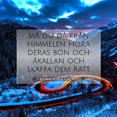 2 Krönikeboken 6:35 Bibelvers Förklarad