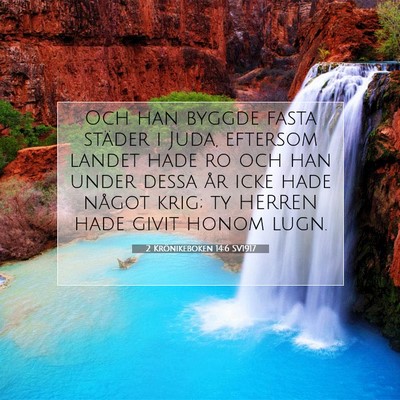 2 Krönikeboken 14:6 Bibelvers Förklarad