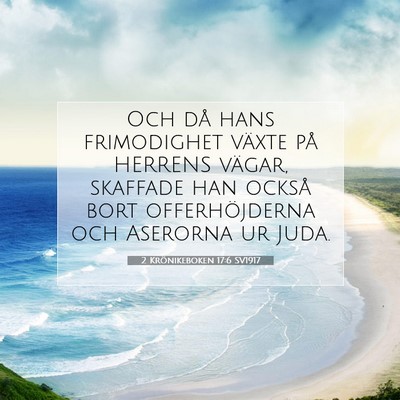 2 Krönikeboken 17:6 Bibelvers Förklarad
