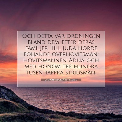 2 Krönikeboken 17:14 Bibelvers Förklarad