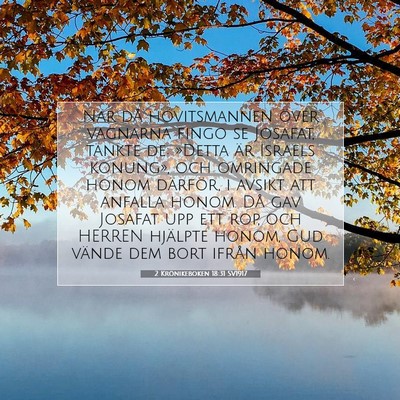 2 Krönikeboken 18:31 SV1917 Bild av bibelvers