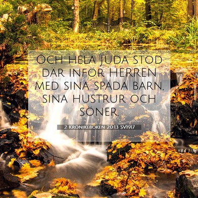 2 Krönikeboken 20:13 Bibelvers Förklarad