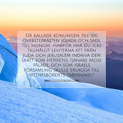 2 Krönikeboken 24:6 Bibelvers Förklarad