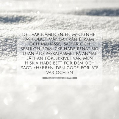 2 Krönikeboken 30:18 SV1917 Bild av bibelvers