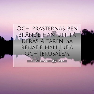 2 Krönikeboken 34:5 Bibelvers Förklarad
